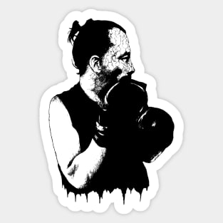 Thom Yorke Portrait Art Sticker